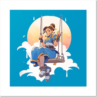 chun li Posters and Art